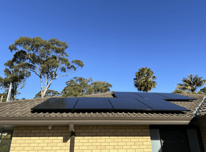 AG Solar solar panel installation work in Caringbah