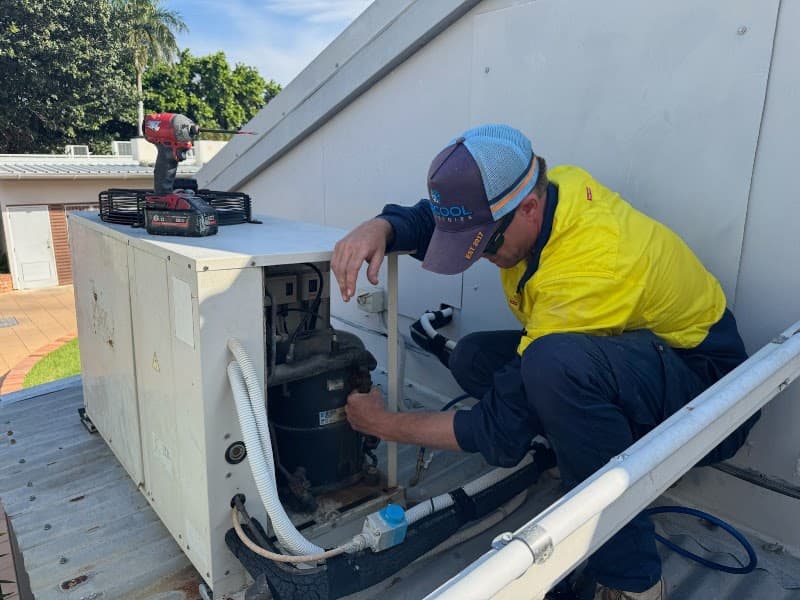 AIRCOOL Industries air conditioning work in Bohle