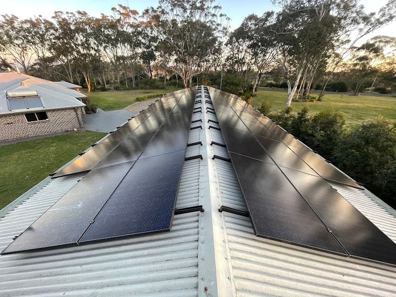 AIRLEC AUSTRALIA solar panel installation work in Aubigny