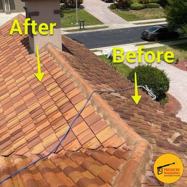 Alfa Pressure & Gutter Cleaning pressure washing work in Cloverdale