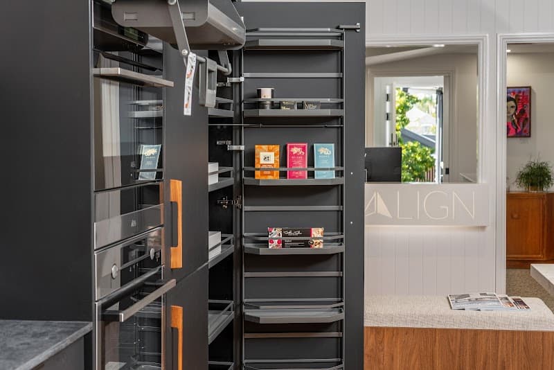Align Kitchens – Brisbane Showroom kitchen renovation work in Red Hill