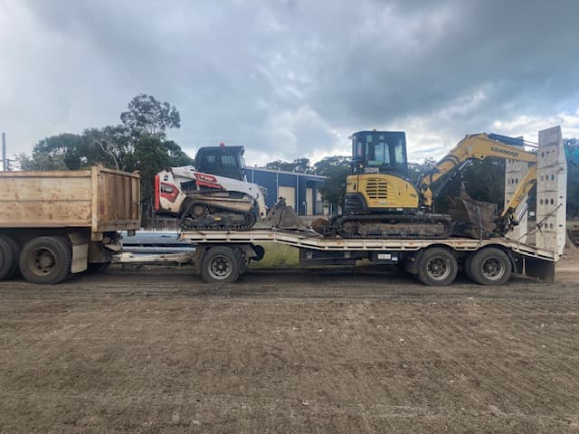 All Aspects Excavator Hire demolition work in Urangan