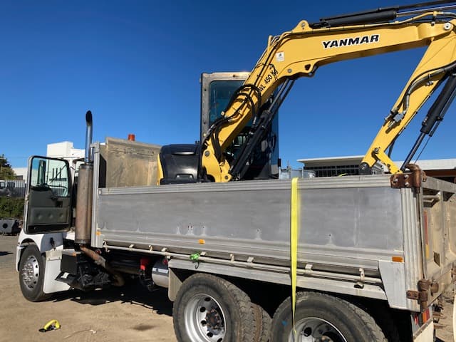 All Aspects Excavator Hire demolition work in Urangan