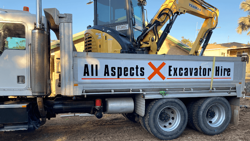 All Aspects Excavator Hire demolition work in Urangan