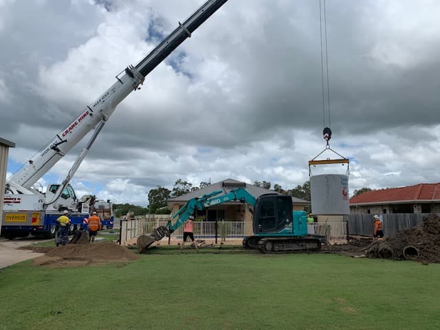 All Aspects Excavator Hire demolition work in Urangan