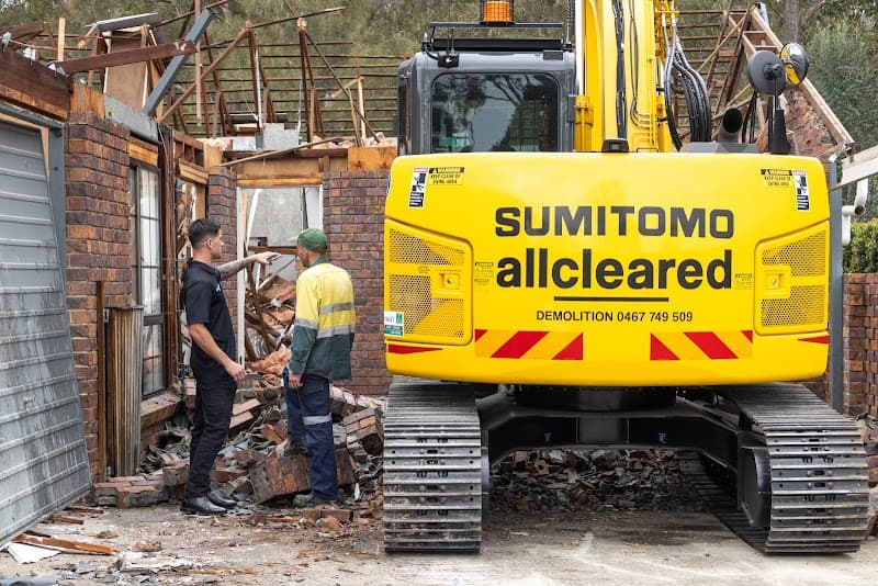 All Cleared Demolition asbestos removal work in Yeronga