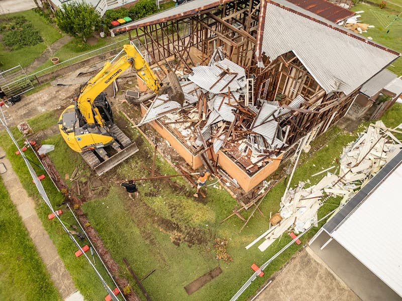 All Cleared Demolition asbestos removal work in Yeronga