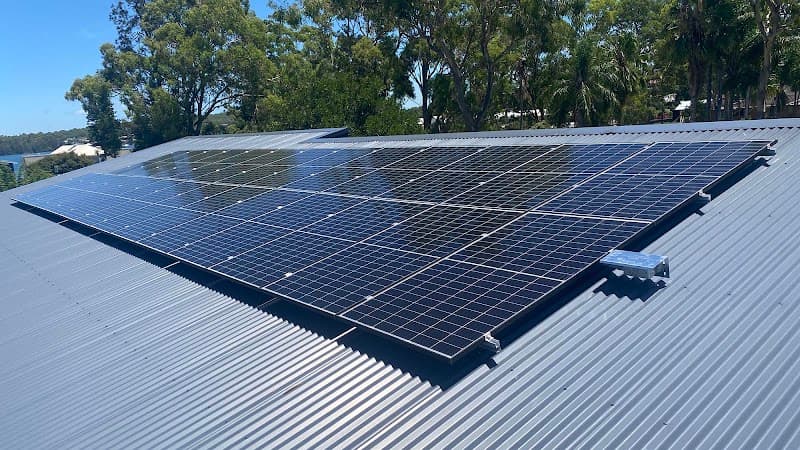 All Green Environmental Solutions solar panel installation work in West Gosford