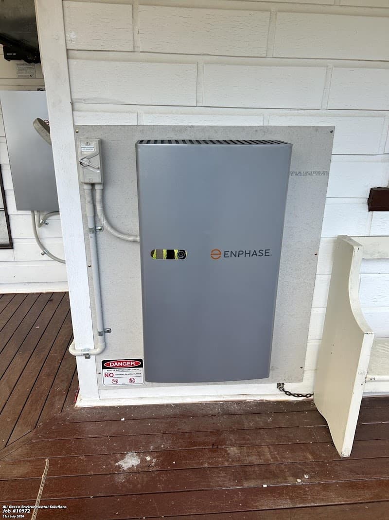 All Green Environmental Solutions solar panel installation work in West Gosford