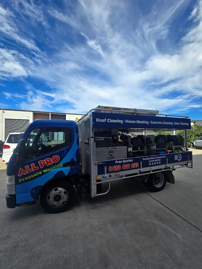 All Pro Pressure Washing pressure washing work in Maroochydore