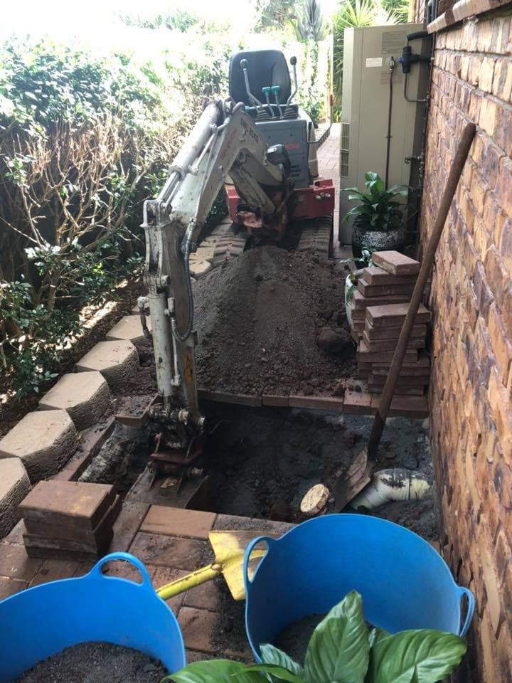 All Site Earthworks demolition work in Glenvale