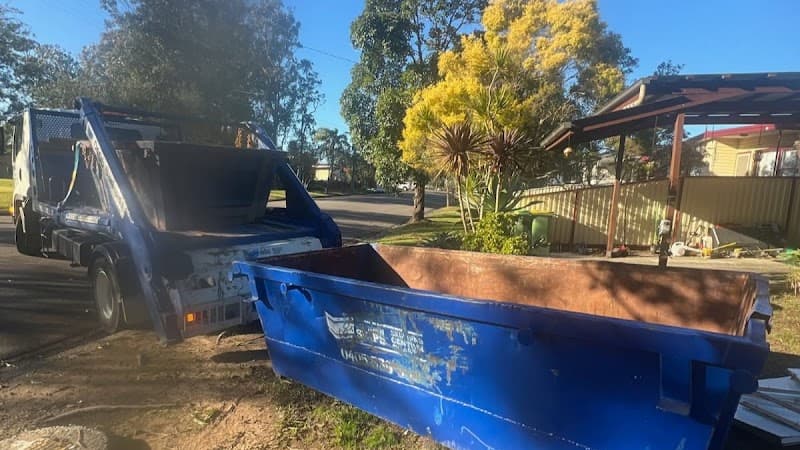 All Town Skips rubbish removal work in Mayfield West