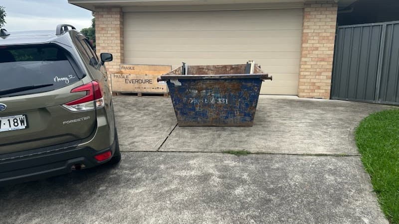 All Town Skips rubbish removal work in Mayfield West