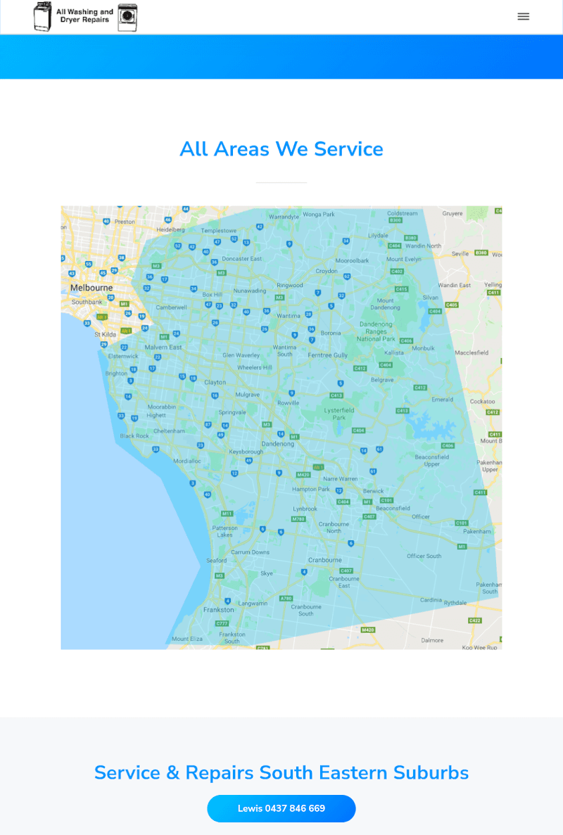 All Washing and Dryer Repairs appliance repair work in Narre Warren South