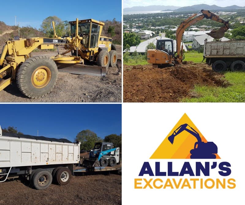 Allan's Excavations demolition work in Mount St John