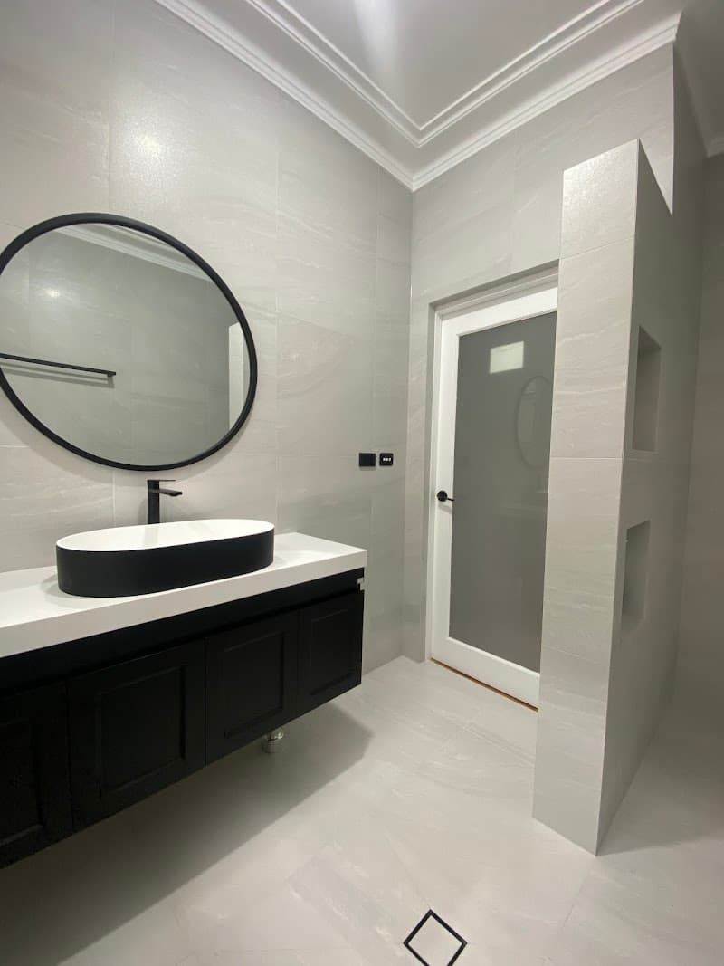 Allans Precision Tiling Pty Ltd bathroom renovation work in Penrith