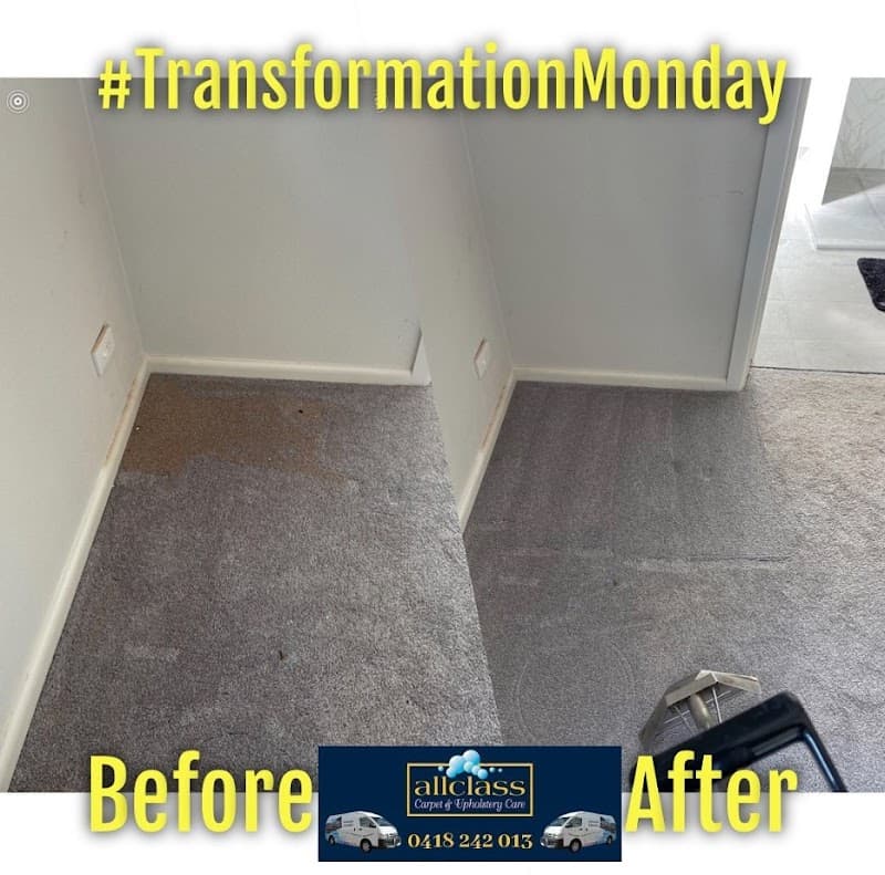 Allclass Carpet & Upholstery Care carpet cleaning work in Barton