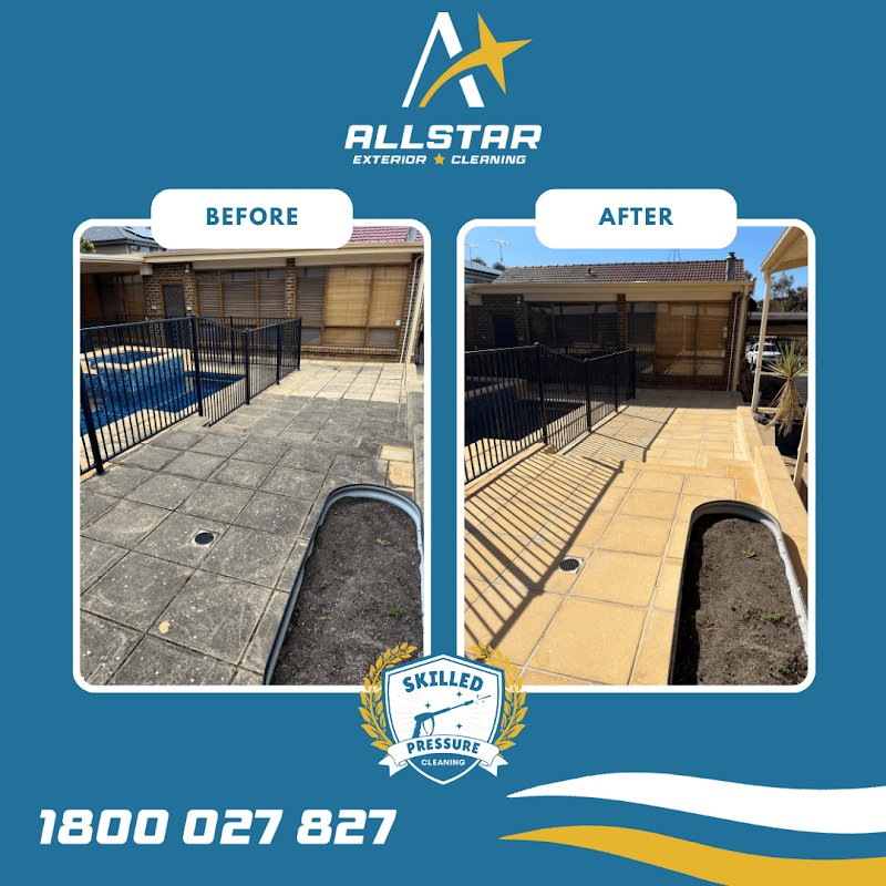 Allstar Exterior Cleaning gutter cleaning work in Mawson Lakes
