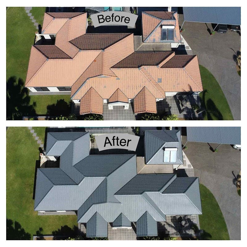Allstar roof restorations roofing work in Urangan