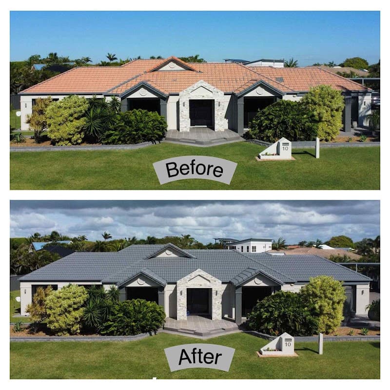 Allstar roof restorations roofing work in Urangan