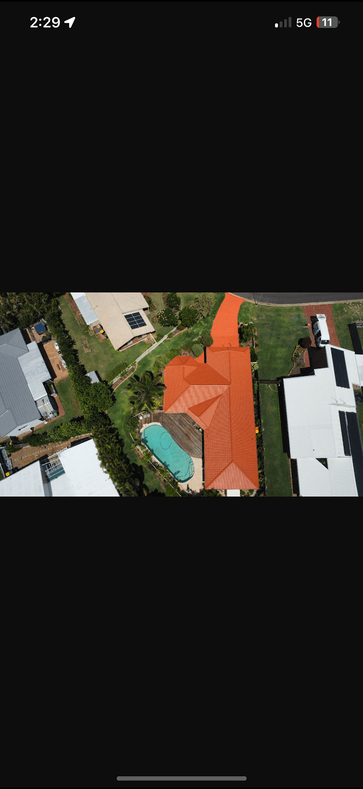 Allstar roof restorations roofing work in Urangan