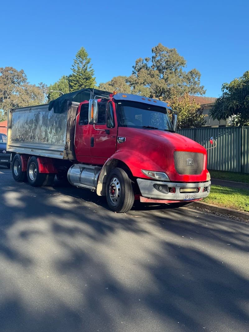Alpha excavation demolition tipper truck demolition work in Quakers Hill