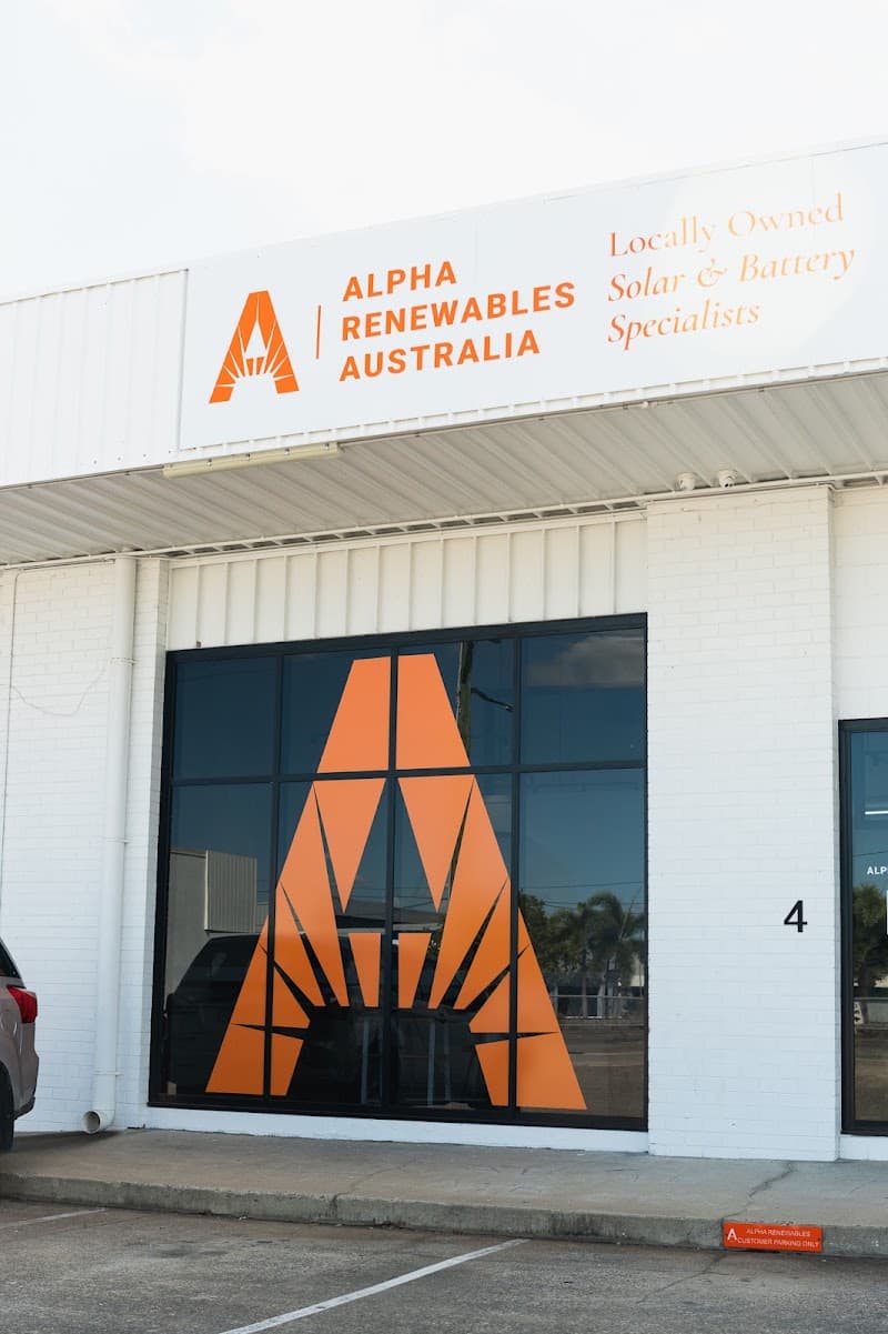 Alpha Renewables Australia solar panel installation work in West End
