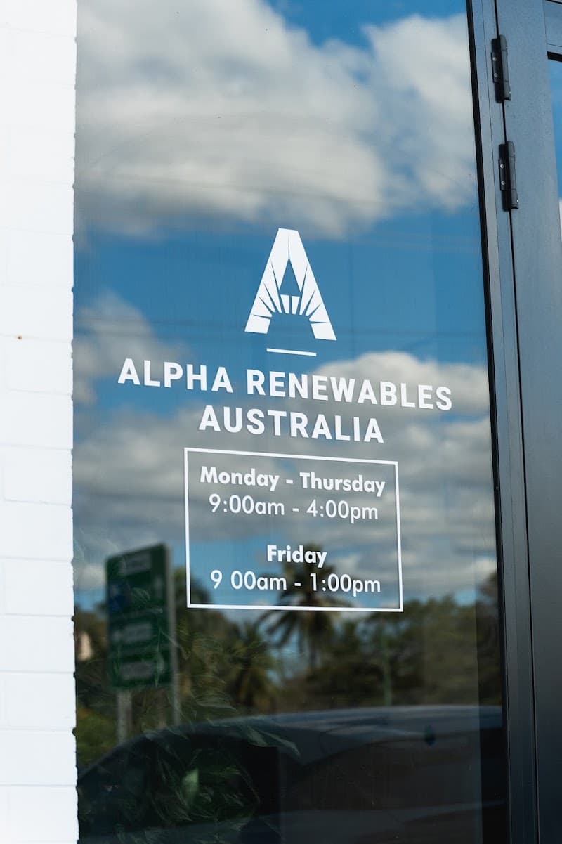 Alpha Renewables Australia solar panel installation work in West End