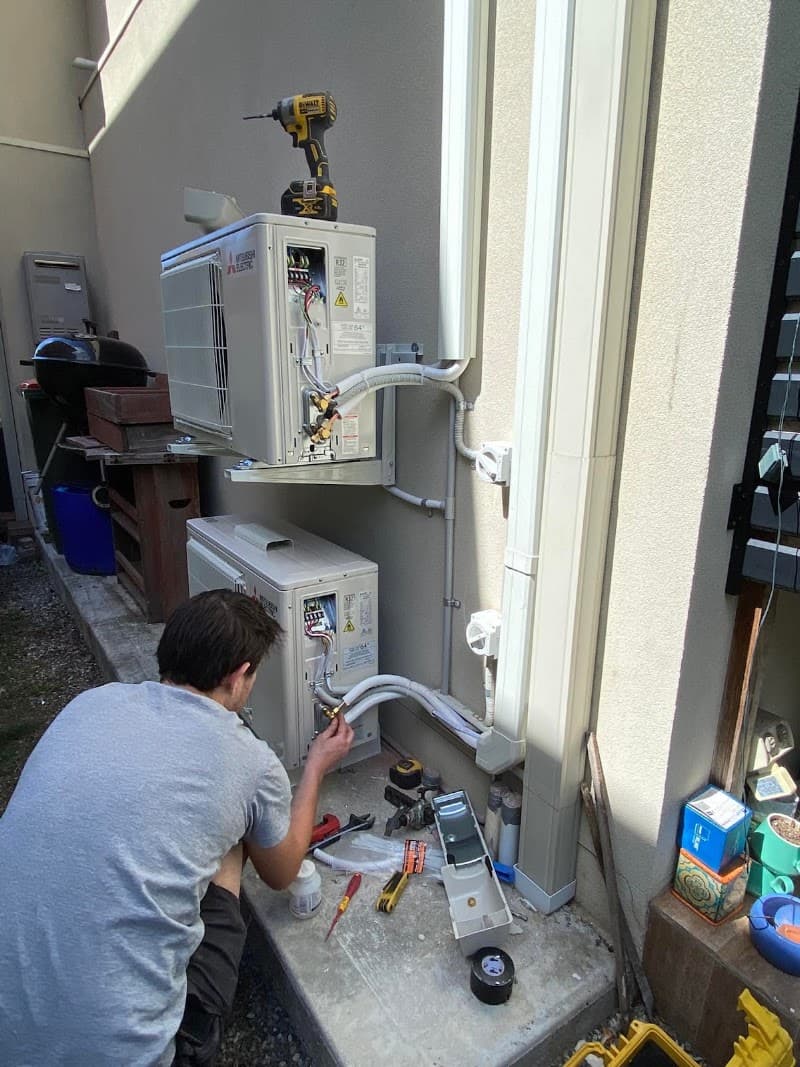 Alpine Air & Electrical air conditioning work in Brookvale