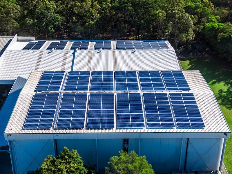 ALZ Group solar panel installation work in Hervey Bay