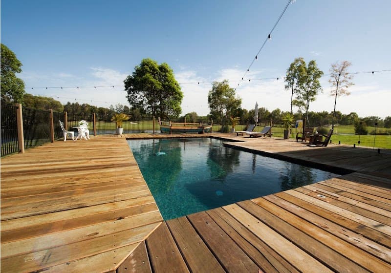 Amic Pools pool builder work in Deception Bay