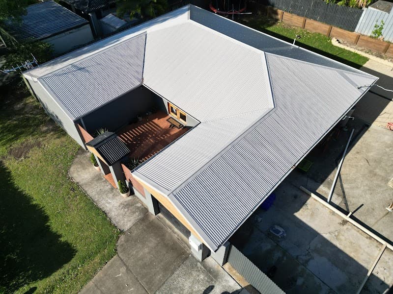A.M.J Metal Roofing Brisbane roofing work in Capalaba