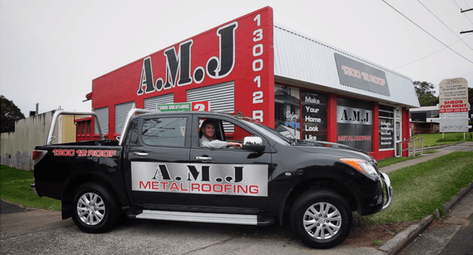 A.M.J Metal Roofing Brisbane roofing work in Capalaba