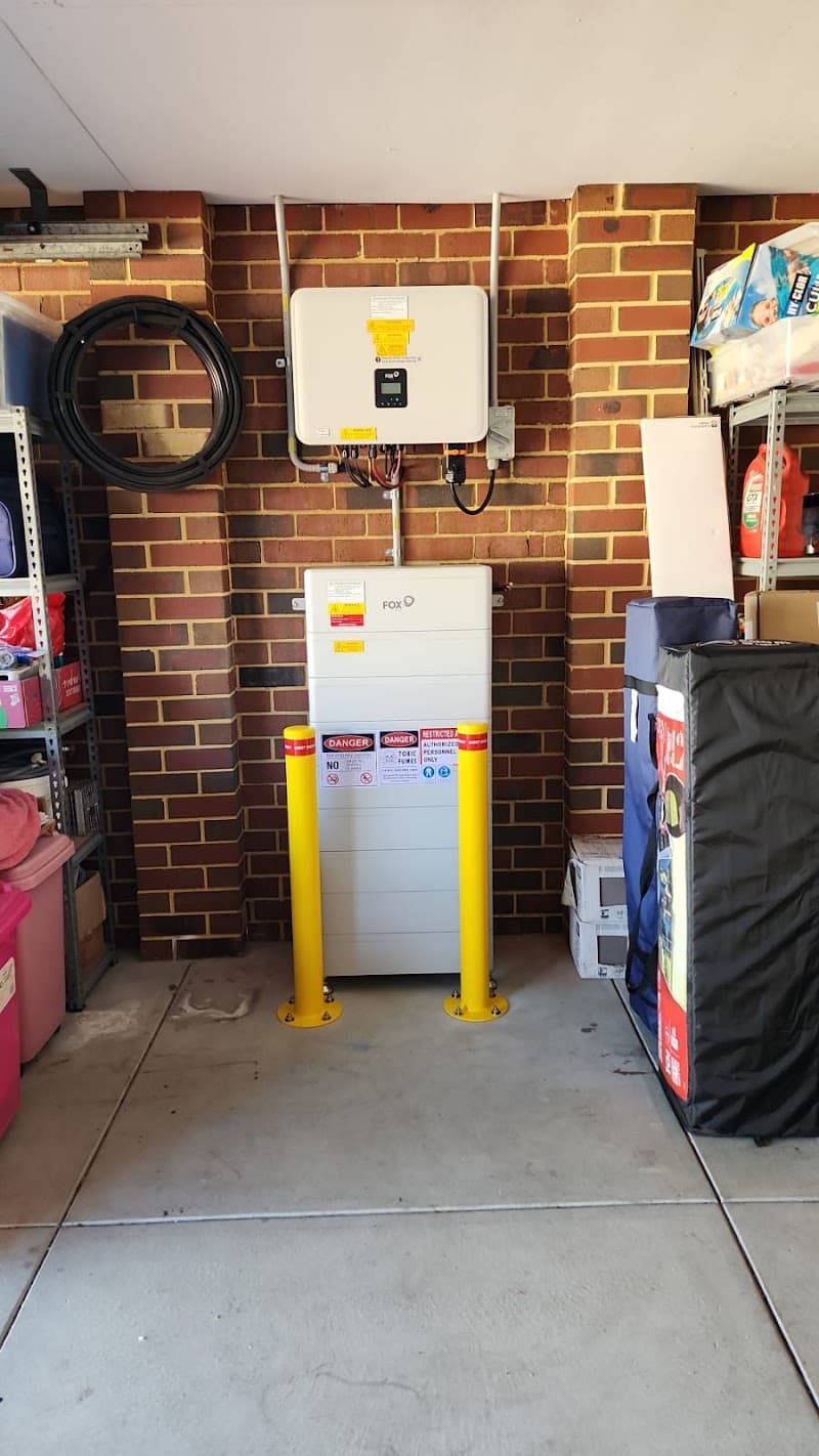 Ampere Solar solar panel installation work in Perth