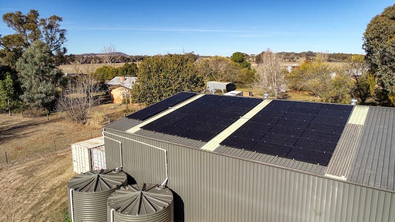 AmpForce Solar & Electrical solar panel installation work in Wodonga