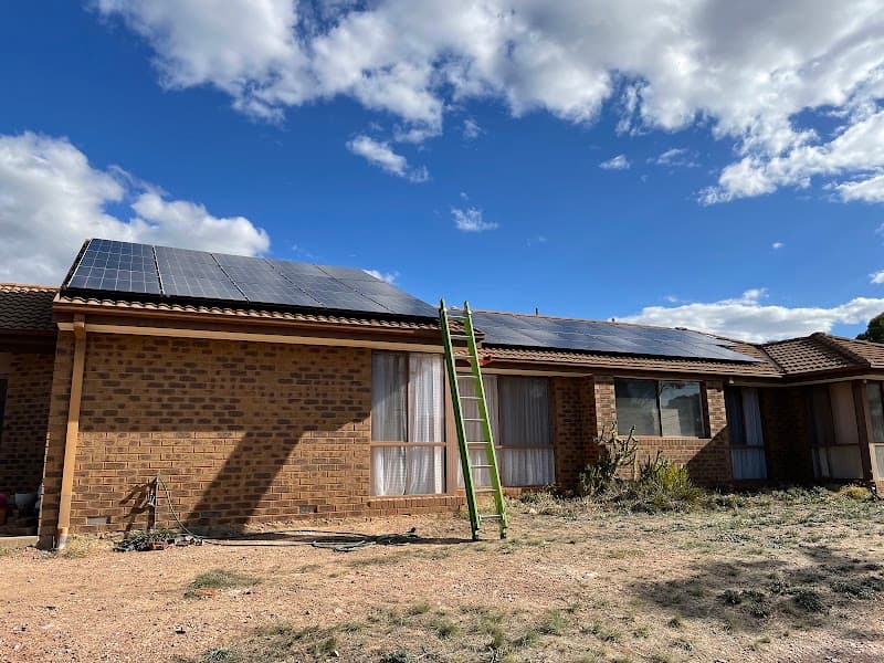 AmpForce Solar & Electrical solar panel installation work in Wodonga