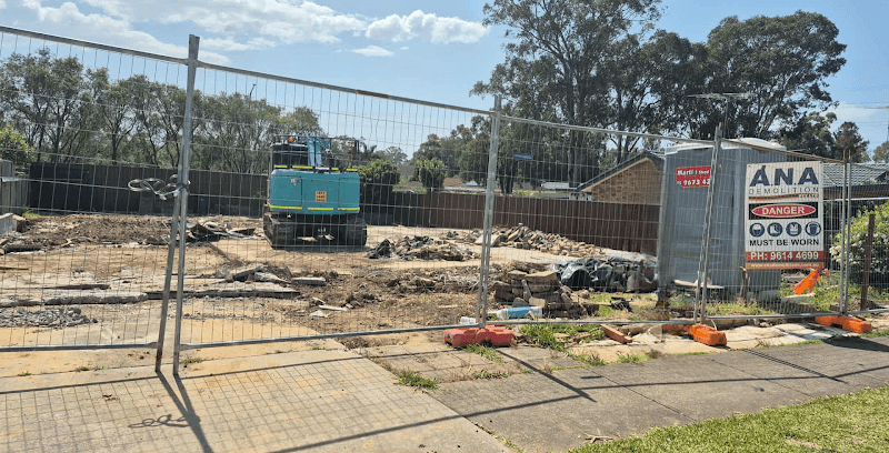 ANA Demolitions Pty Ltd demolition work in Seven Hills
