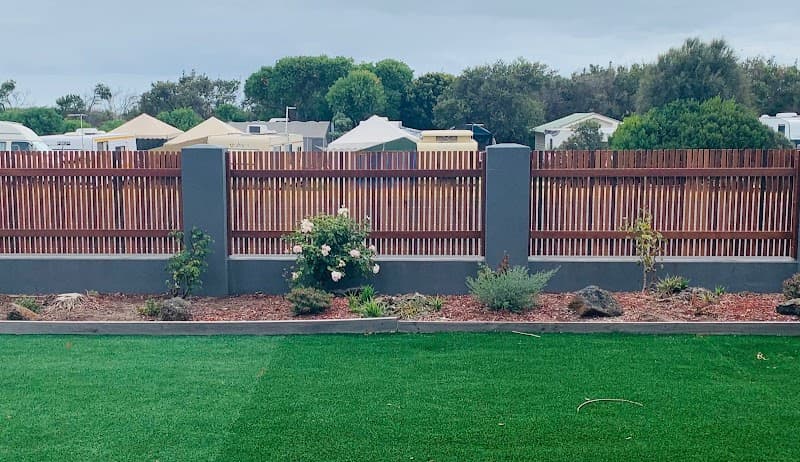 Anchored Fencing and Retaining Walls - Mornington Peninsula fencing work in Rye