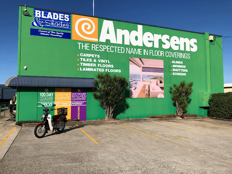 Andersens Hervey Bay curtains & blinds work in Pialba