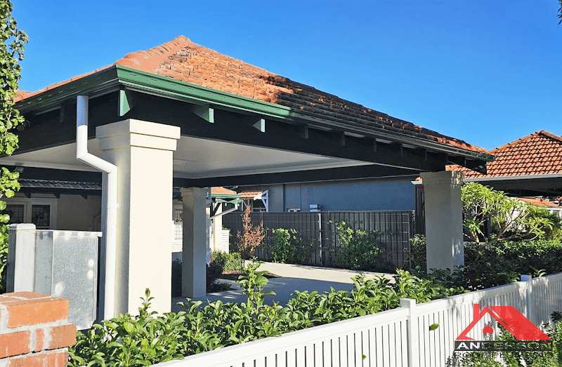 Anderson Roof Plumbing roofing work in Clarkson
