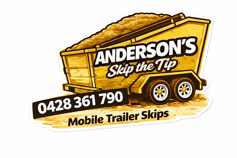 Anderson’s Skip the Tip rubbish removal work in Chain Valley Bay