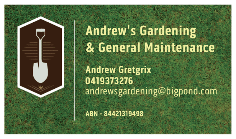 Andrew's Gardening & General Maintenance landscaping work in Golden Square