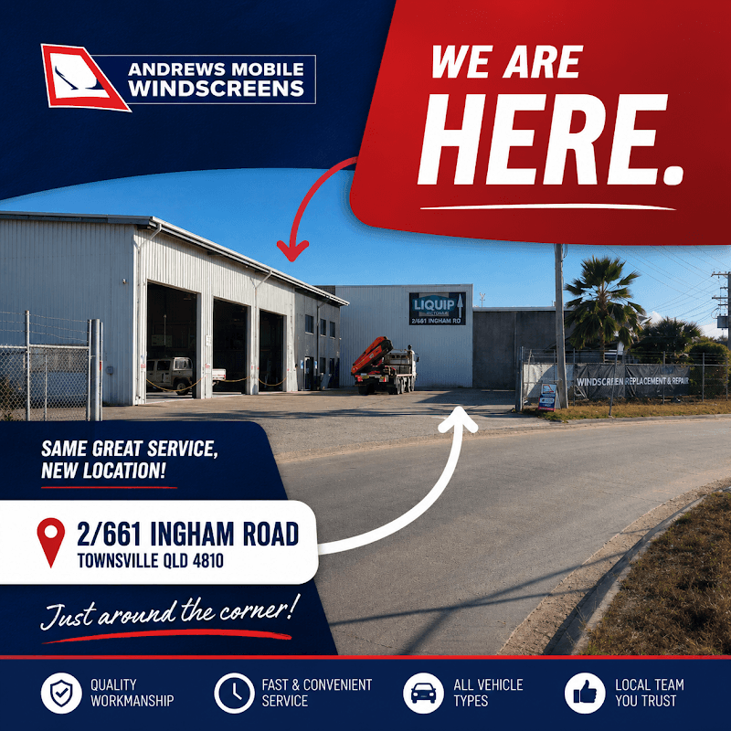 Andrew's Mobile Windscreens glass & glazier work in Townsville City