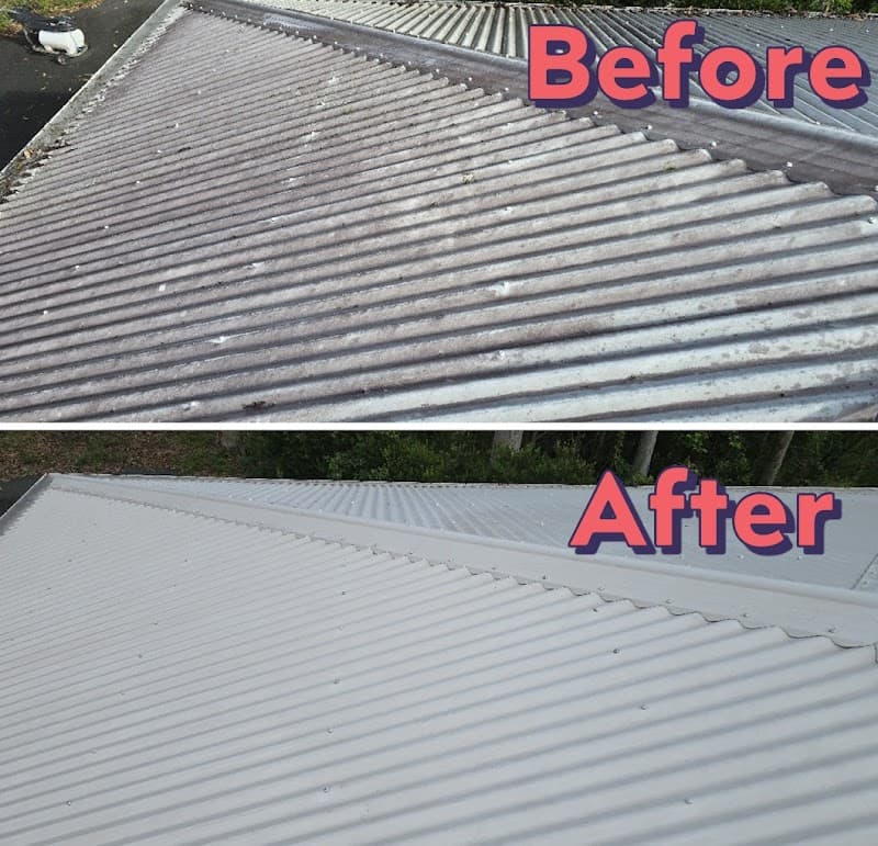 Andy's Services pressure washing work in Southport
