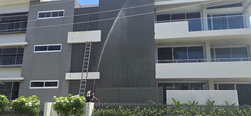 Andy's Services pressure washing work in Southport