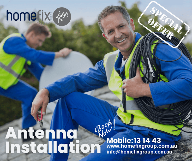 Antenna Service HomeFix Group antenna & tv work in Brunswick West