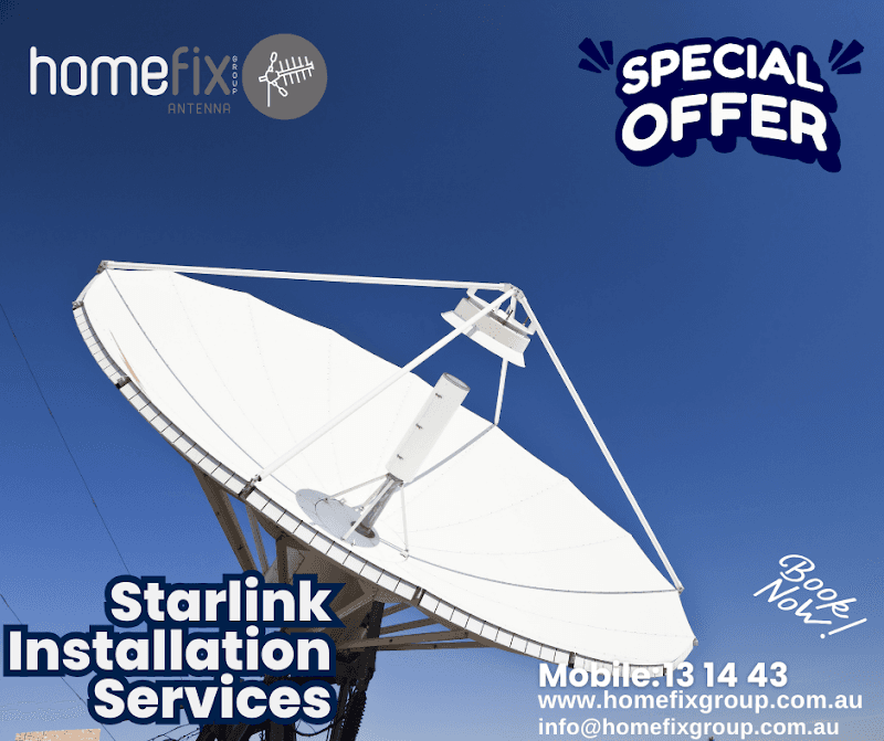 Antenna Service HomeFix Group antenna & tv work in Brunswick West