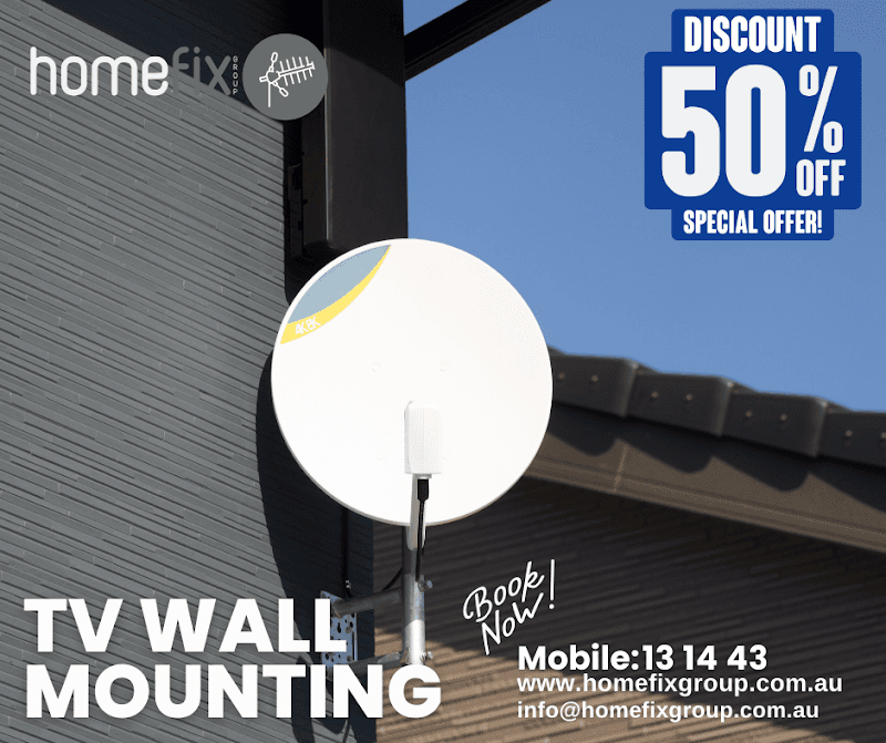 Antenna Service HomeFix Group antenna & tv work in Brunswick West