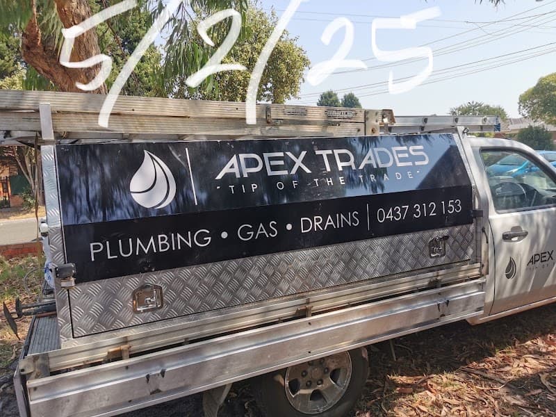 Apex Trades plumber work in Coburg