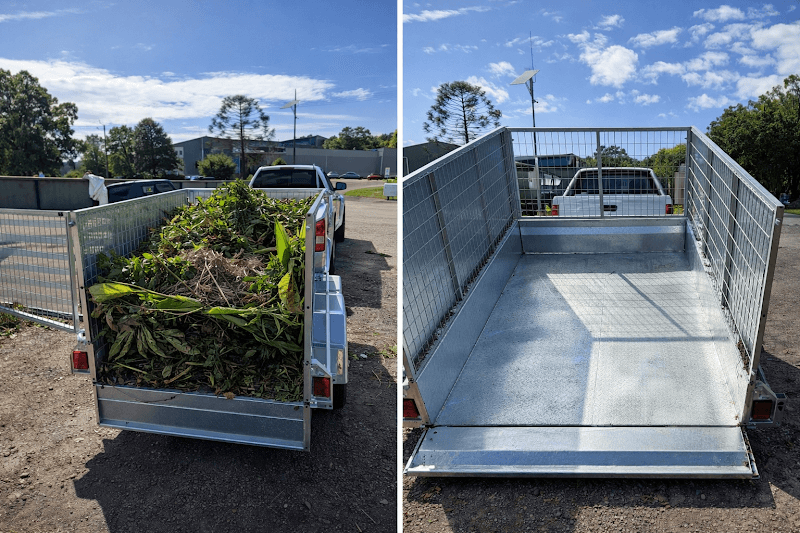 Apex Trailer Skips rubbish removal work in Redcliffe